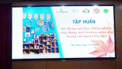 Tập huấn sử dụng nguyên vật liệu thiên nhiên xây dựng môi trường giáo dục trong ngoài lớp