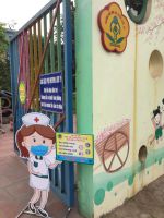 Công tác khử khuẩn, vệ sinh trường lớp