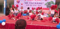 Bài biểu diễn của cac bé lớp B2