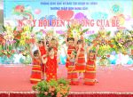 Tiết mục văn nghệ của các bé 5 tuổi