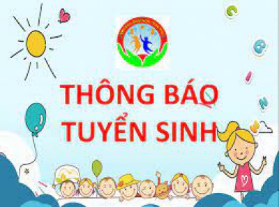 Thông báo tuyển sinh