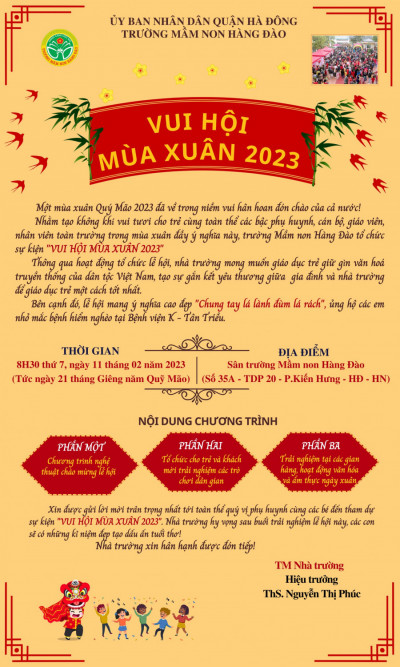 VUI HỘI MÙA XUÂN 2023