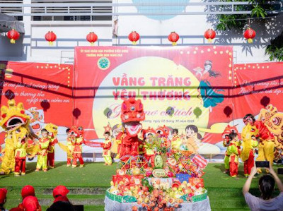 TRUNG THU YÊU THƯƠNG – GIẤC MƠ CỔ TÍCH TẠI TRƯỜNG MẦM NON HÀNG ĐÀO