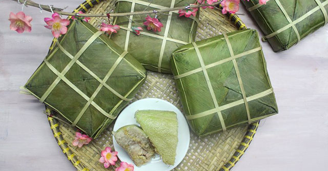 Bánh chưng ngày Tết
