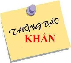 Thông báo